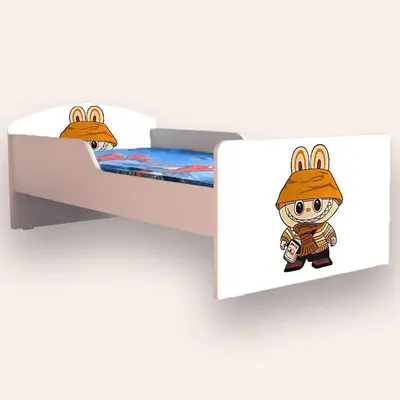 Pat LABUBU Mic 2-6 ani Simplu Cu saltea CMG52235785929044