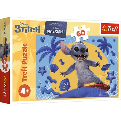 PUZZLE TREFL 60 DISNEY LILO SI STITCH O ZI CU STITCH VIV17407