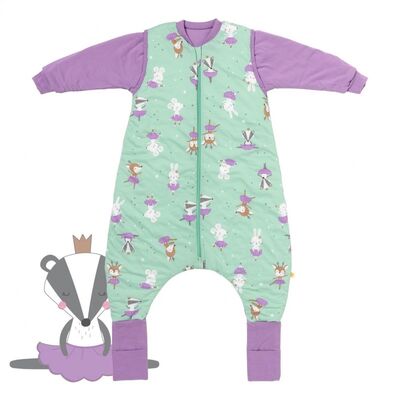 Sac de dormit cu picioruse si maneca lunga detasabila Ballerina 110 cm + manseta 1.0 Tog BBXCJ274-10FSN