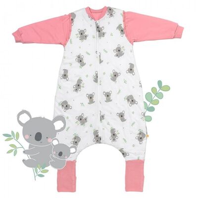 Sac de dormit cu picioruse si maneca lunga detasabila Koala 90 cm + manseta 1.0 Tog BBXCJ532-10FSN