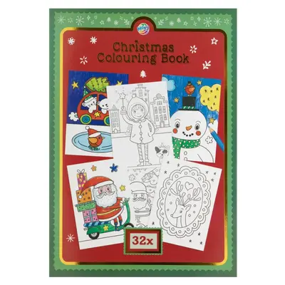 Carte de colorat - vine craciunul (32 pag.)