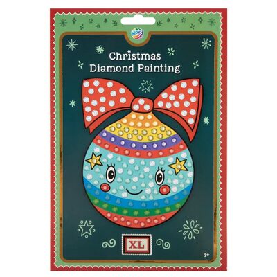 Set pictura cu diamante xl - glob de craciun