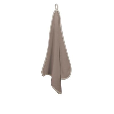 Prosopel copii, Qmini, Dimensiune 40x40cm, Din tricot termo-terry din bambus, Materiale certificate Oeko Tex Standard 100, Mocha BYN6426972030052