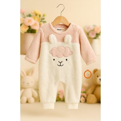 Salopeta pufoasa bebelusi fara botosei – model oita roz trmd9907