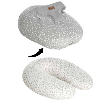 Perna pentru alaptare si pentru bebelus, Jane, Transformabila, Cu husa detasabila, Star BYN8420421086056