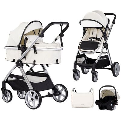 Carucior Chipolino Vista 3 in 1 biscotta HUBST-KKVS02504BI