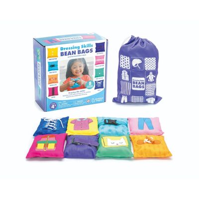 Joc tactil cu saculeti senzoriali - invat sa ma imbrac