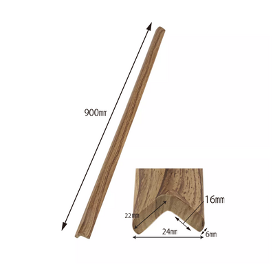 Banda protectie muchii, din spuma, 90cm, culoarea lemnului