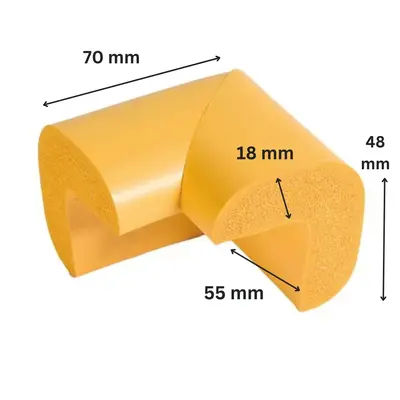 Protectie colturi, galben