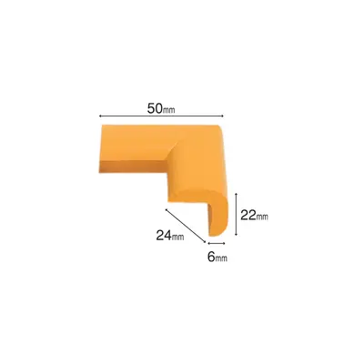 Protectie colturi, galben