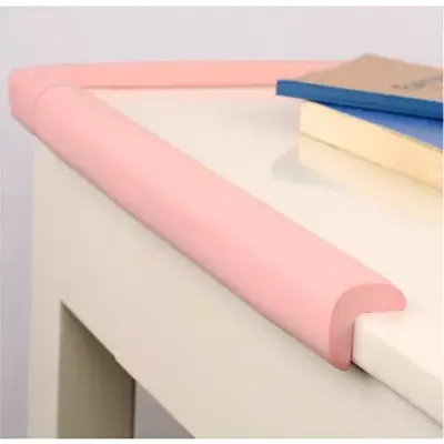 Banda de protectie mobilier, din spuma, 90cm, roz pastel