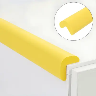 Banda protectie colturi, din spuma, 90cm, galben lamaie