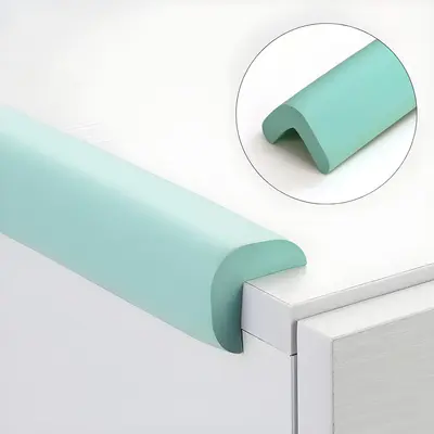 Banda protectie muchii, din spuma, 90cm, verde menta