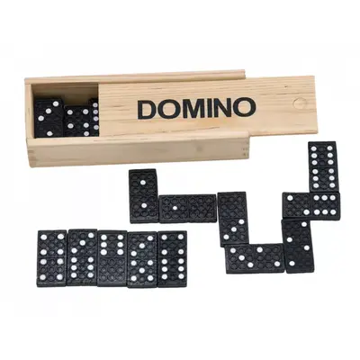 Joc domino copii, de lemn, 28 de piese, goki