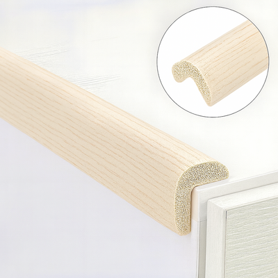 Banda protectie colturi, din spuma, culoarea lemnului alb, 90cm