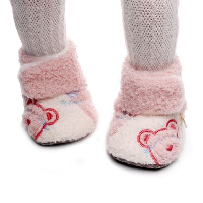 Botosei imblaniti roz cu ivoire - teddy mdbb152-1-c6