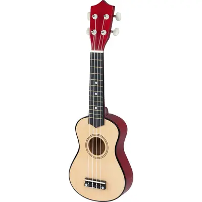 Ukulele, din lemn, ideal pentru incepatori, 5 ani+, 54cm, goki - jucarii muzicale