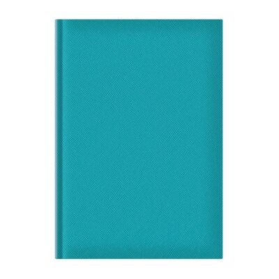 Agenda nedatata A5 Adria, hartie ivory, coperta turcoaz BPTCEJ261705