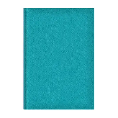Agenda nedatata A5 Adria, hartie ivory, coperta turcoaz BPTCEJ261705