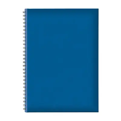 Agenda nedatata B5 TUCSON, hartie offset alb, spira ascunsa, coperta albastru BPTCEJ261801