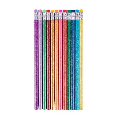 Blister 8 creioane grafit HB Apli Gliter cu radiera BPTCAL018780B