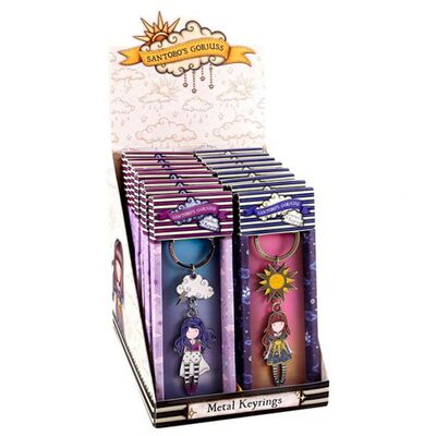 Display 12 brelocuri Gorjuss, Whatever the Weather BPTCGR126401