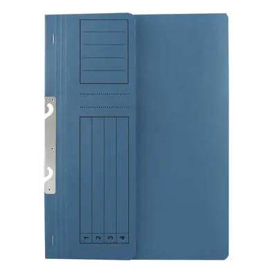 Dosar incopciat 1/2 Basic, carton, albastru, 10 bucati/set BPTCRQ010642