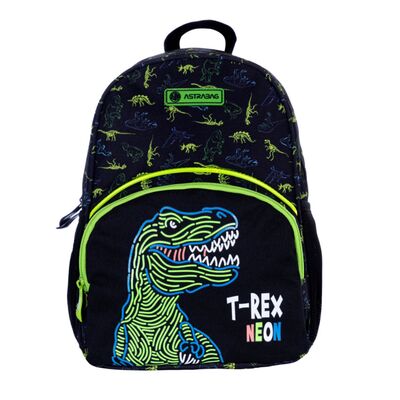 Ghiozdan scolar Astra, 1 compartimente, colectia T-Rex Neon BPTCAZ023096