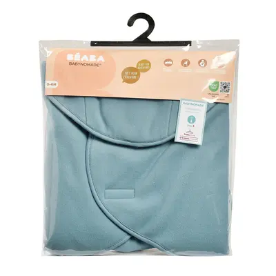 Paturica de infasat BabyNomade 0-6 luni Baltic Blue