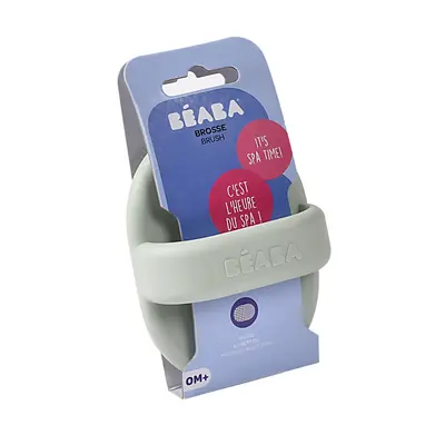 Perie de imbaiat din silicon Beaba Misty Green