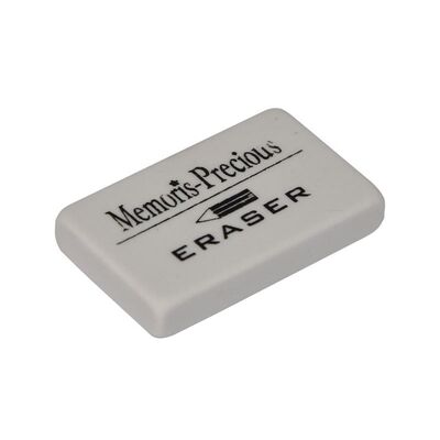 Radiera alba Memoris-Precious, 4.5 x 2.8 x 0.8 cm BPTCBV001514