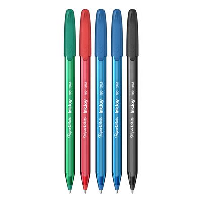 Set 5 pixuri Papermate, Inkjoy 100C, culori standard BPTCRO509859