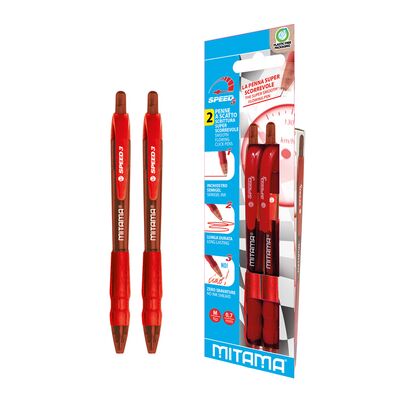 Set pixuri cu gel Mitama, varf 0.7, scriere rosu BPTCMI061705