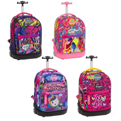 Troller Mitama, Run, 3 compartimente, design fete, 46 x 21 x 34 cm BPTCMI064431