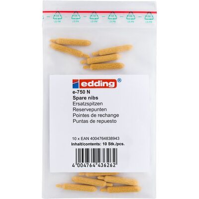 Varfuri rezerva Edding pentru marker 750, 10 bucati/set BPTCED750100