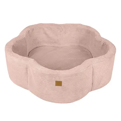 Piscina Cu Bile Meowbaby   ,   Aesthetic Pink Flower, Spuma Moale, Roz Pudrat, Personalizabila Cu Bile La Alegere Pjbbafop00