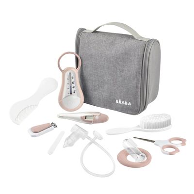 Set de ingrijire Beaba 10 piese Old Pink