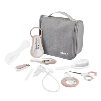Set de ingrijire Beaba 10 piese Old Pink