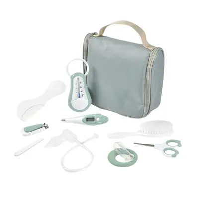 Set de ingrijire Beaba 10 piese Sage Green