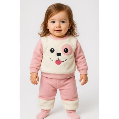 Set bluzita si pantaloni asortati puppy bbl12