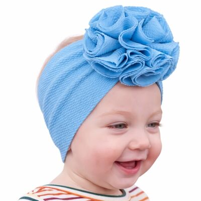 Bentita bleu lata cu floare mdxpp10-18-c11