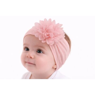 Bentita roz banan lata cu floare aplicata mdx-18151-3-r9