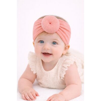 Bentita turban lata roz somon mbx-18146-10-r19