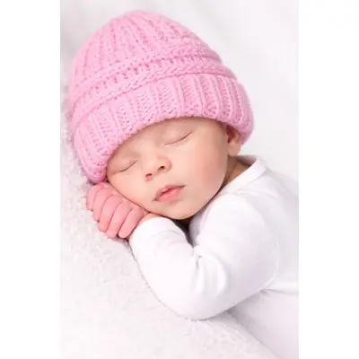 Caciulita roz crosetata tip fes pentru bebelusi mdx-22038-1-sa1
