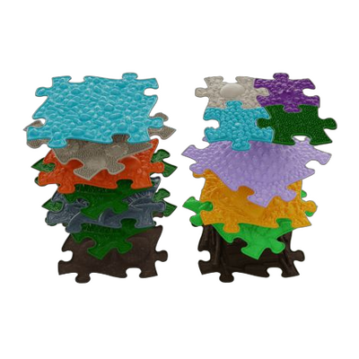 Covoras ortopedic senzorial puzzle set valgus - okemfk-076