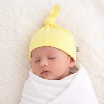 Caciulita galbena tip piticot  addta206-1-c3