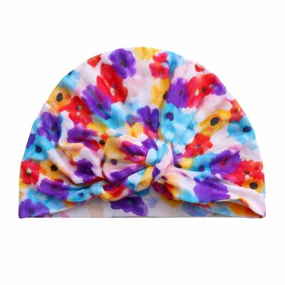 Caciulita inflorata multicolora tip turban mdx-17134-1-c2