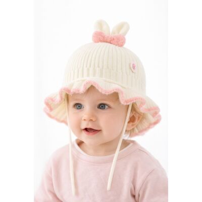 Caciulita ivoire tip boneta - sweety adht2023-87-1-ca4