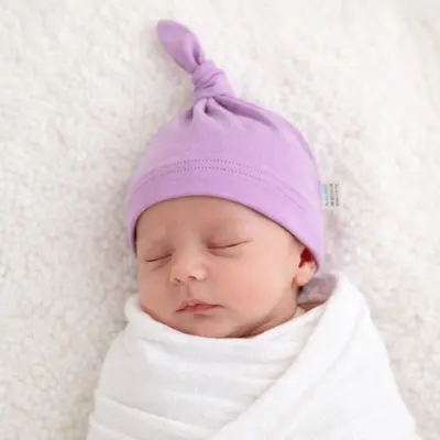 Caciulita lila tip piticot addta206-3-c3