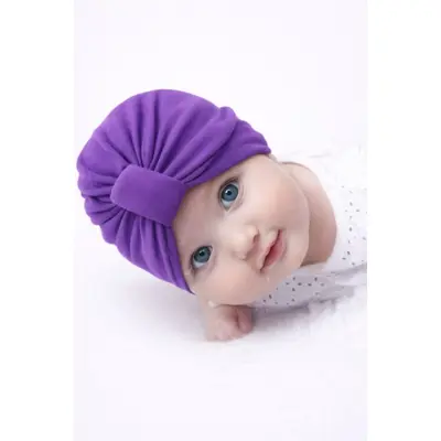 Caciulita mov tip turban mdx-1693-8-ct10